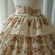 Surface Spell Blooming Roses Over A Porch High Waist Skirt(Pre-Order)